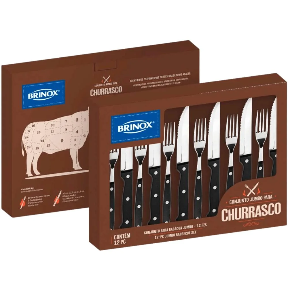 Jogo de Talheres Churrasco